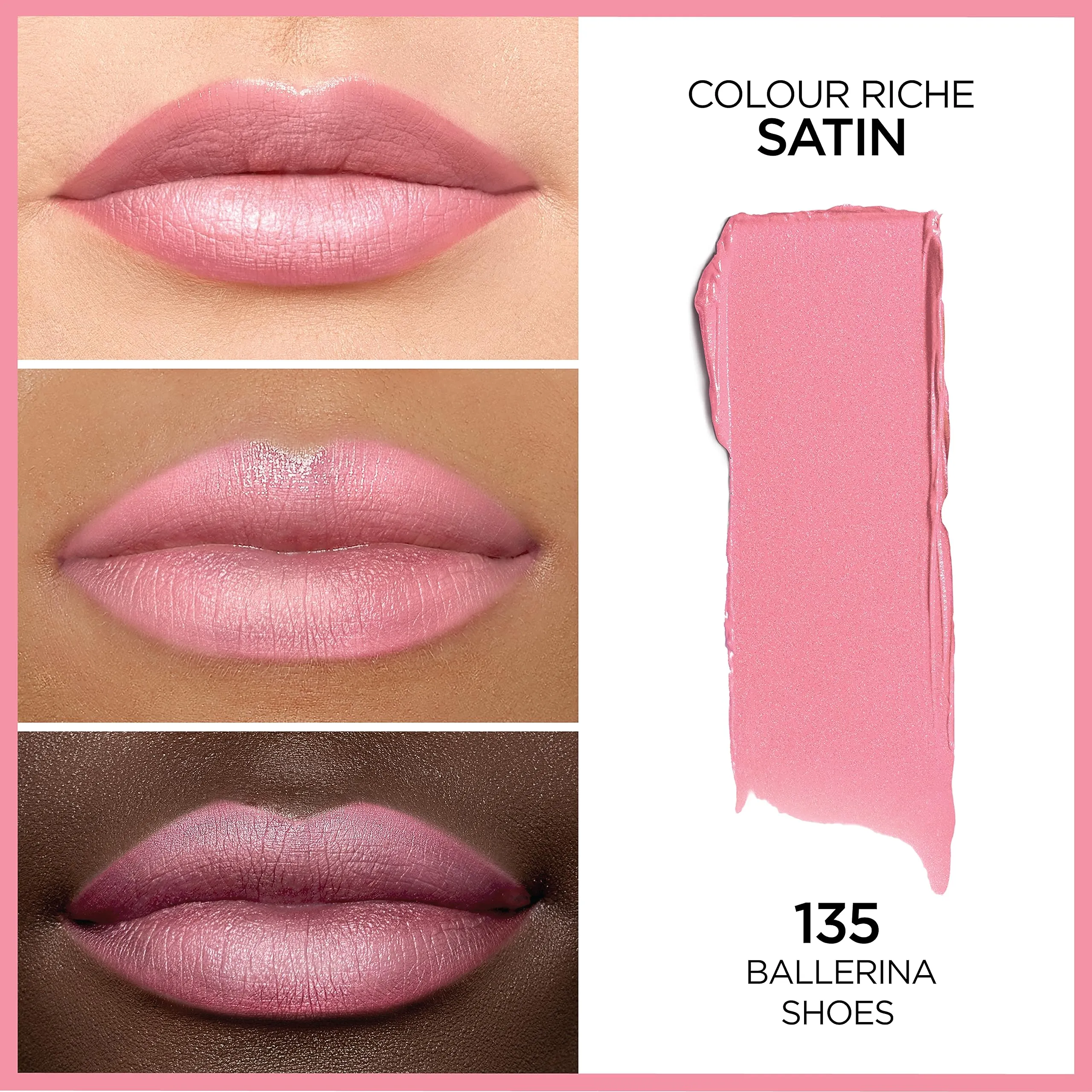 L'Oreal Paris Colour Riche Lipcolour, Ballerina Shoes [135], 1 Count