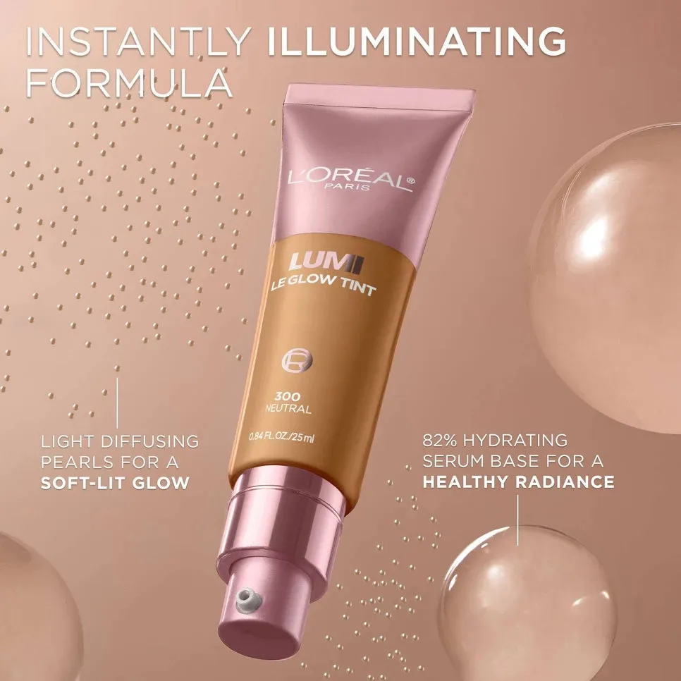 L'Oreal Paris Lumi Le Glow Tint Liquid Skin Tint - 0.84 fl oz