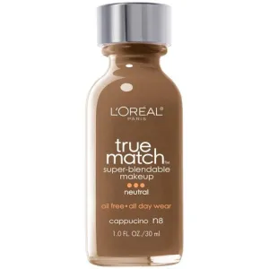 L'OREAL PARIS TRUE MATCH SUPER-BLENDABLE FOUNDATION MAKEUP WITH SPF 17 "N8"