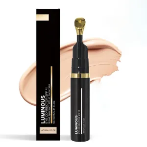 Luminous Eye Corrector，2025 New under Eye Color Corrector for Dark Circles，Peach Color Corrector,Moisturizing and Lightweight-Brightens Skin Tone（Natural Colour）
