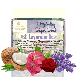 Lush Lavender Rose Hydrating Sugar Scrub