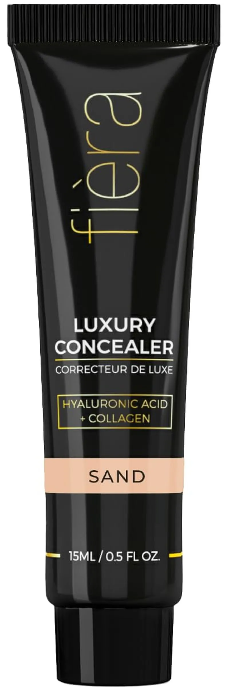 Luxury Concealer with Anti-Aging Ingredients - Full Coverage for Dark Circles, Wrinkles, Fine Lines, and Spots, Suitable for All-Day Wear, for Mature Skin - Neutral Beige, 0.5 FL. OZ. / 15 ML