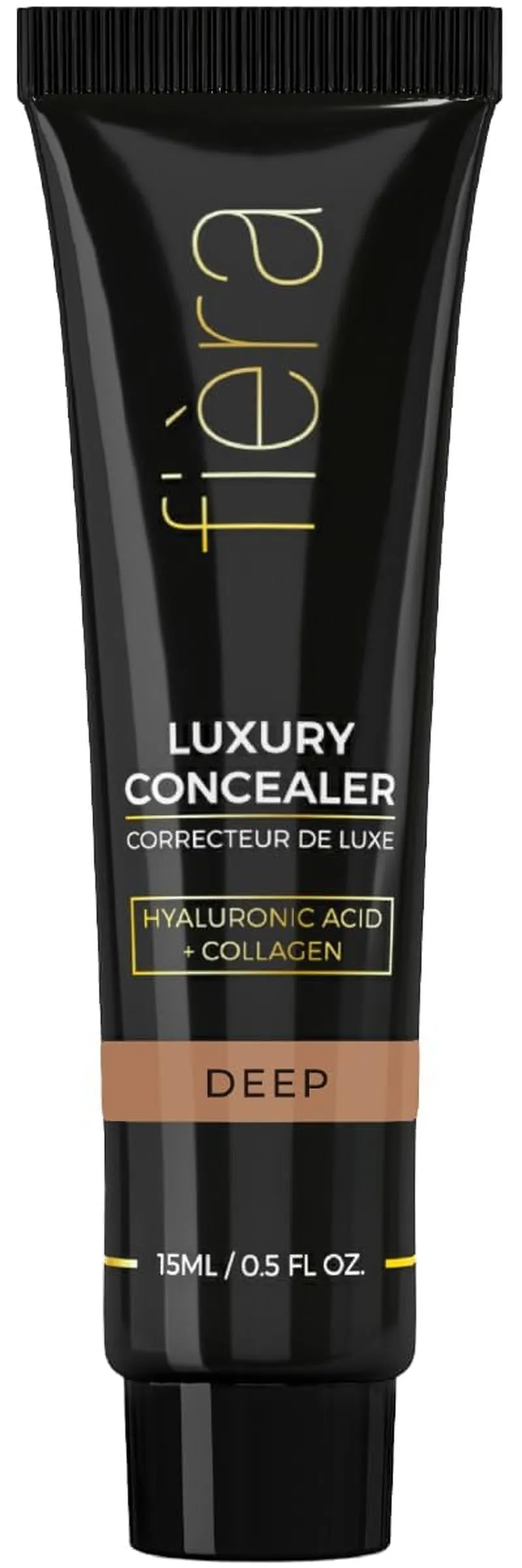 Luxury Concealer with Anti-Aging Ingredients - Full Coverage for Dark Circles, Wrinkles, Fine Lines, and Spots, Suitable for All-Day Wear, for Mature Skin - Neutral Beige, 0.5 FL. OZ. / 15 ML