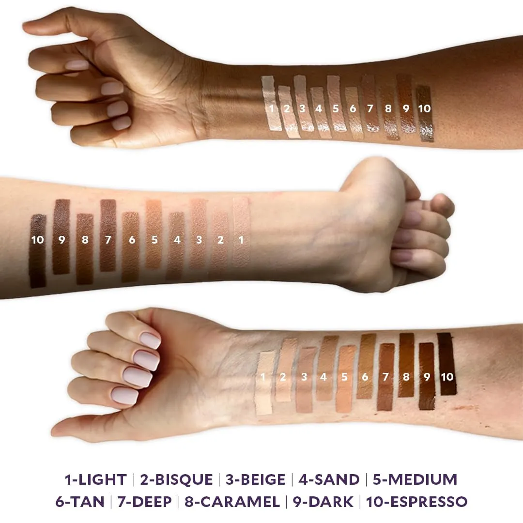Luxury Concealer with Anti-Aging Ingredients - Full Coverage for Dark Circles, Wrinkles, Fine Lines, and Spots, Suitable for All-Day Wear, for Mature Skin - Neutral Beige, 0.5 FL. OZ. / 15 ML