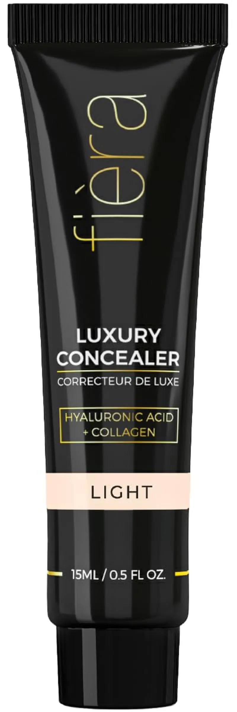 Luxury Concealer with Anti-Aging Ingredients - Full Coverage for Dark Circles, Wrinkles, Fine Lines, and Spots, Suitable for All-Day Wear, for Mature Skin - Neutral Beige, 0.5 FL. OZ. / 15 ML