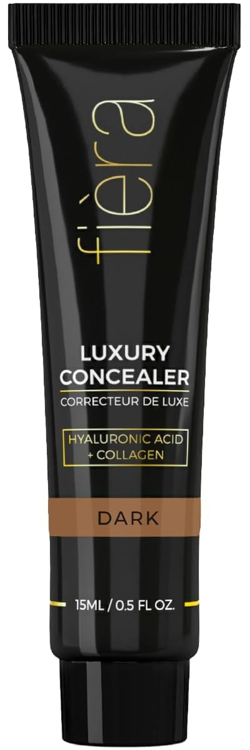 Luxury Concealer with Anti-Aging Ingredients - Full Coverage for Dark Circles, Wrinkles, Fine Lines, and Spots, Suitable for All-Day Wear, for Mature Skin - Neutral Beige, 0.5 FL. OZ. / 15 ML