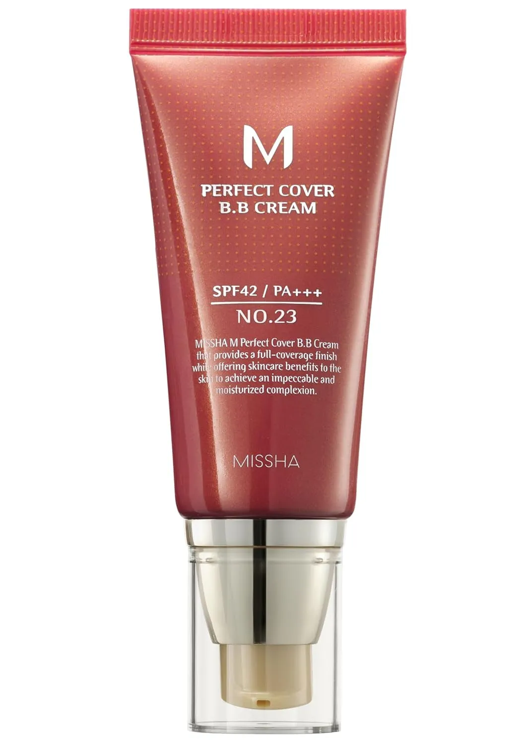 M Perfect BB Cream No.21 Light Beige for Bright Skin SPF 42 PA     1.69 Fl Oz - Tinted Moisturizer for Face with SPF