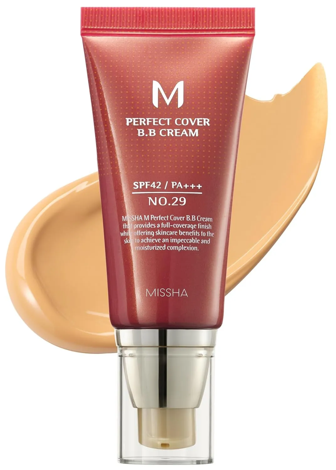 M Perfect BB Cream No.21 Light Beige for Bright Skin SPF 42 PA     1.69 Fl Oz - Tinted Moisturizer for Face with SPF