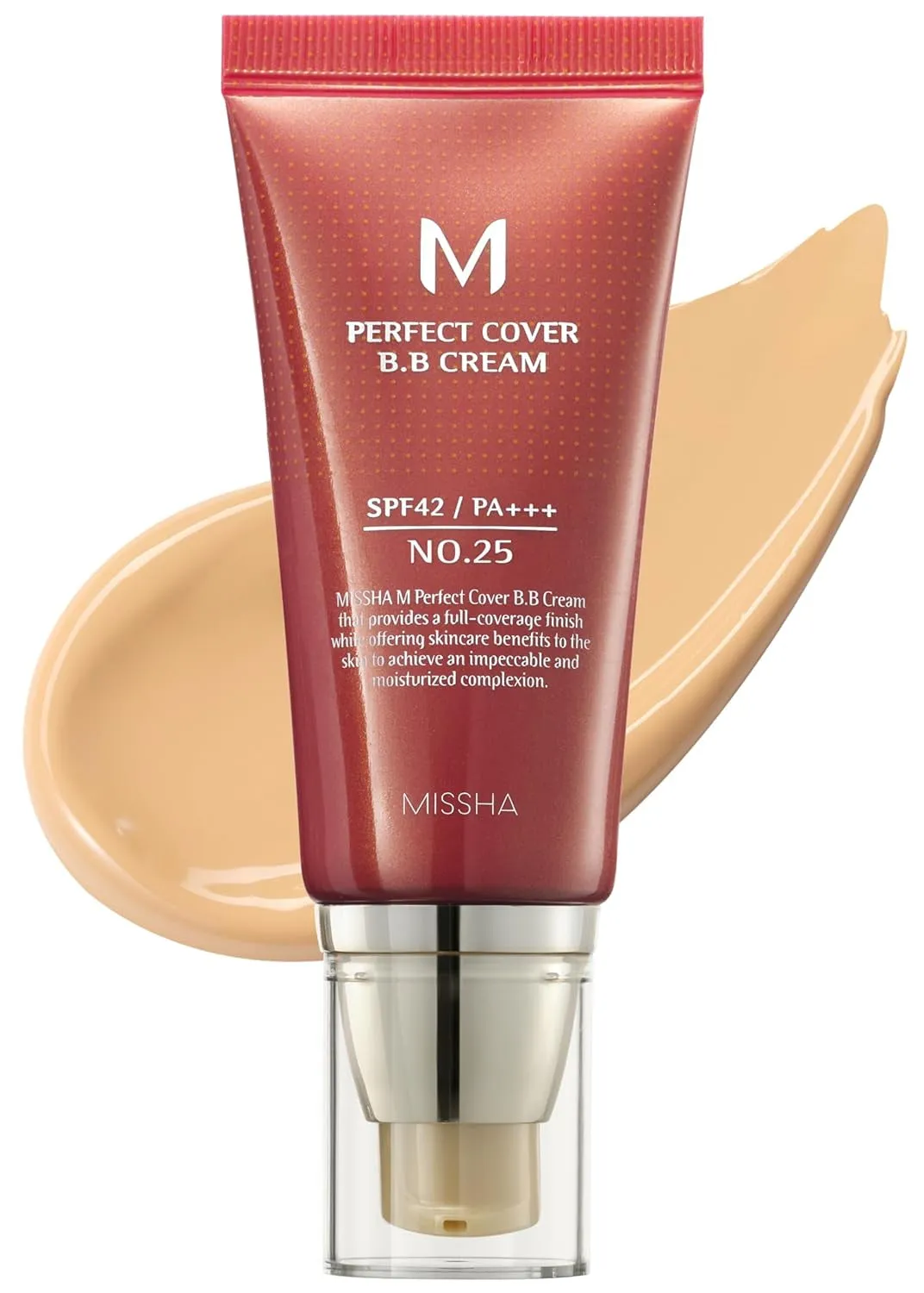 M Perfect BB Cream No.21 Light Beige for Bright Skin SPF 42 PA     1.69 Fl Oz - Tinted Moisturizer for Face with SPF