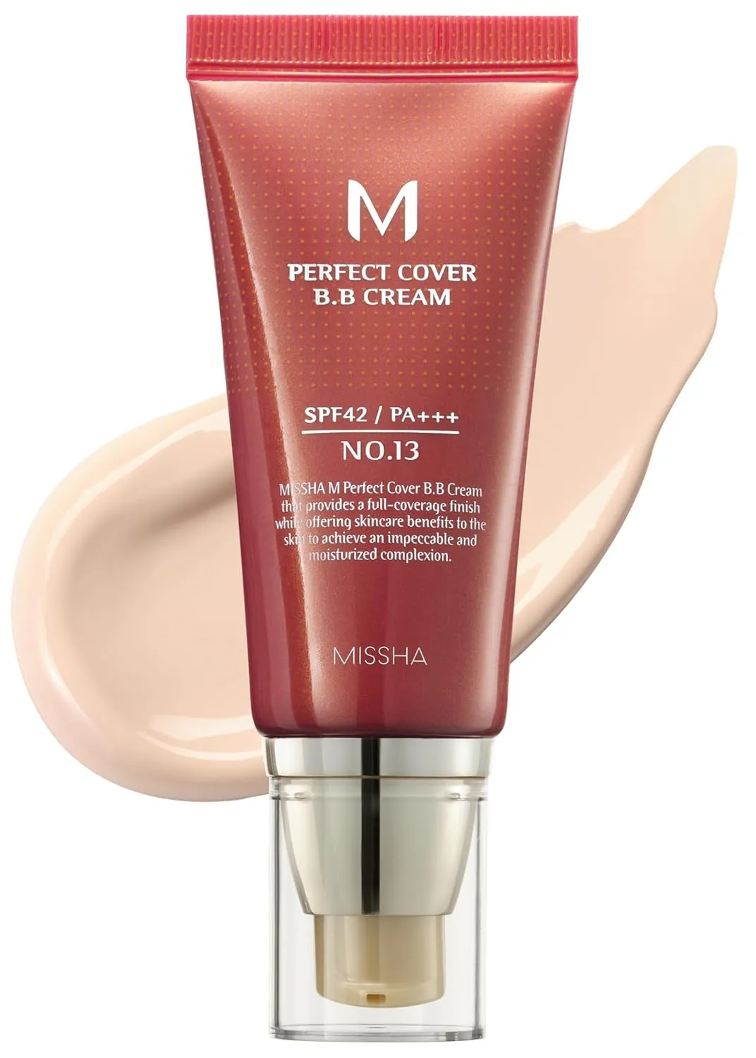 M Perfect BB Cream No.21 Light Beige for Bright Skin SPF 42 PA     1.69 Fl Oz - Tinted Moisturizer for Face with SPF