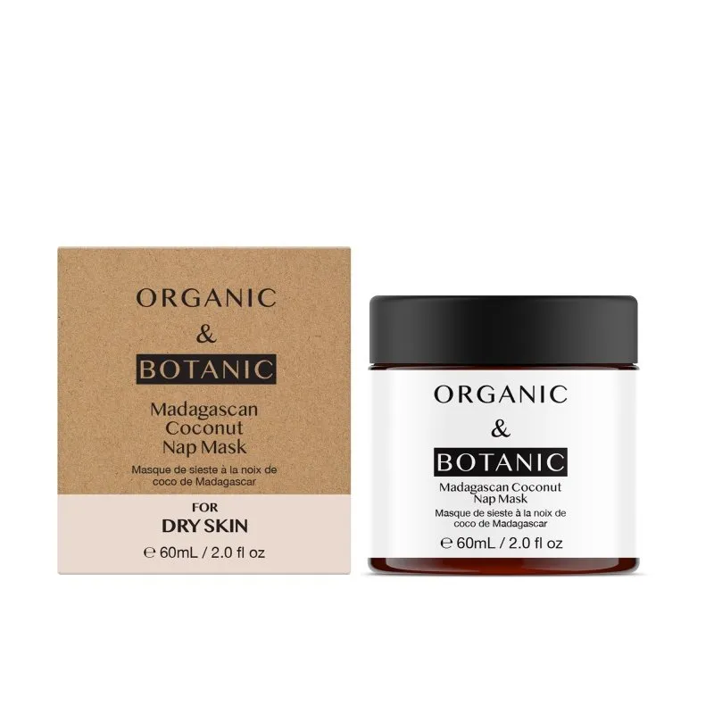 Madagascan Coconut Hydrating Nap Mask - 60ml - Revitalizing & Replenishing with Vitamin C for Radiant, Dewy Skin