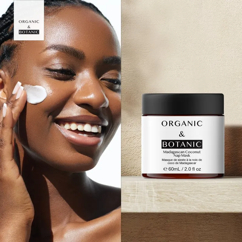Madagascan Coconut Hydrating Nap Mask - 60ml - Revitalizing & Replenishing with Vitamin C for Radiant, Dewy Skin