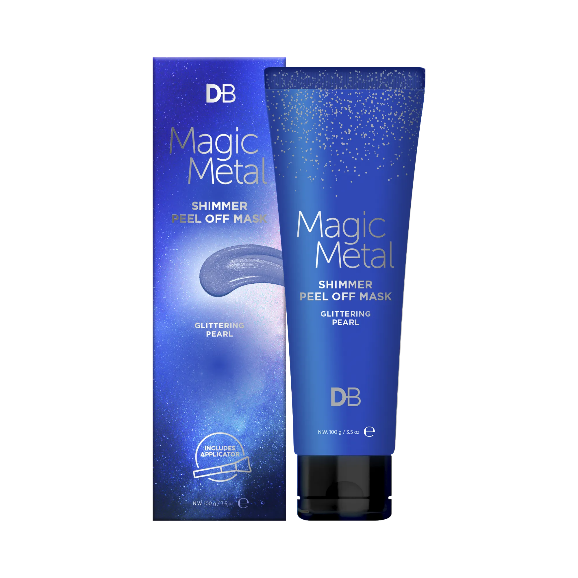 Magic Metal Shimmer Peel Off Mask (Glittering Pearl)
