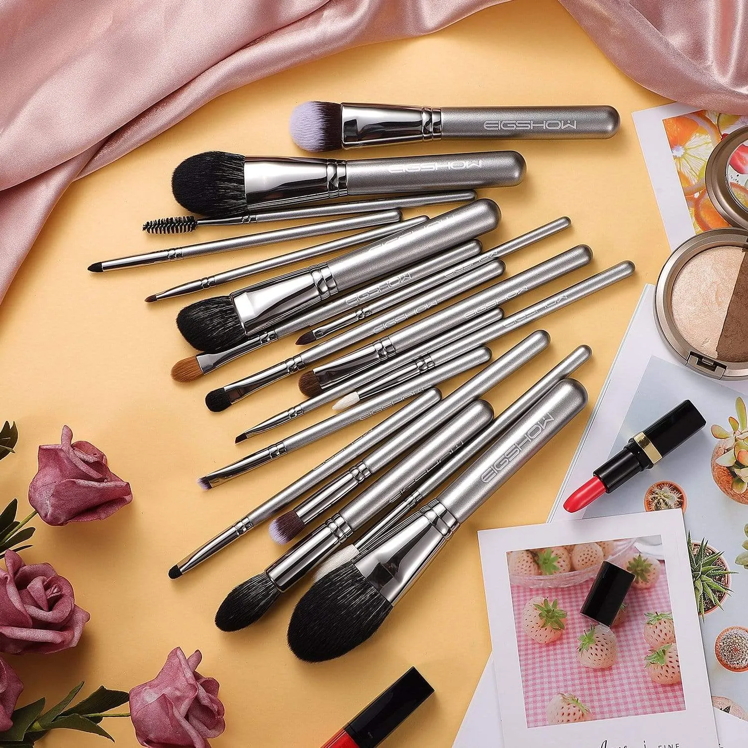 MAGICIAN SERIES - 18 COMPLETE BRUSH KIT - GALAXY SILVER