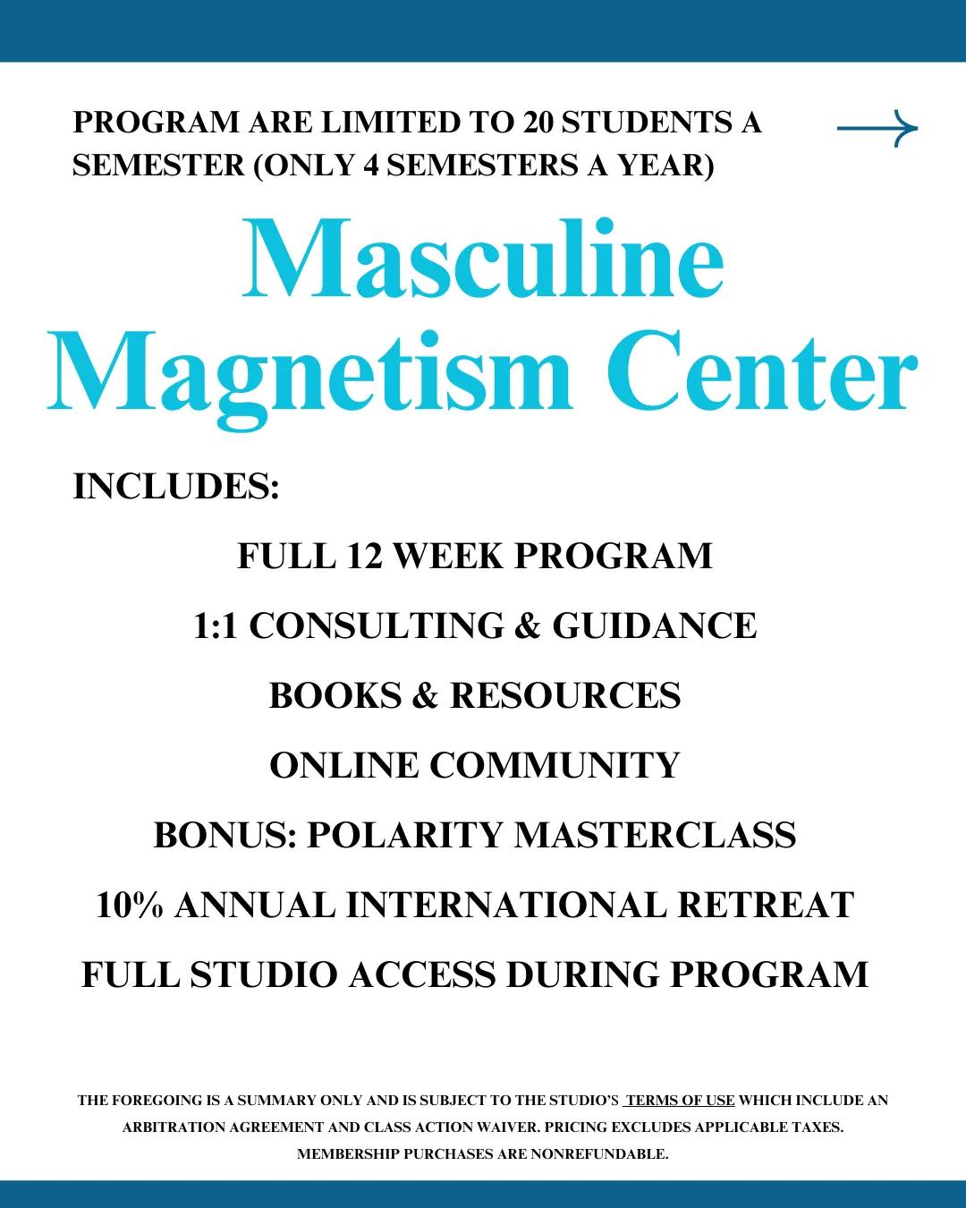 Magnetic Masculine Center