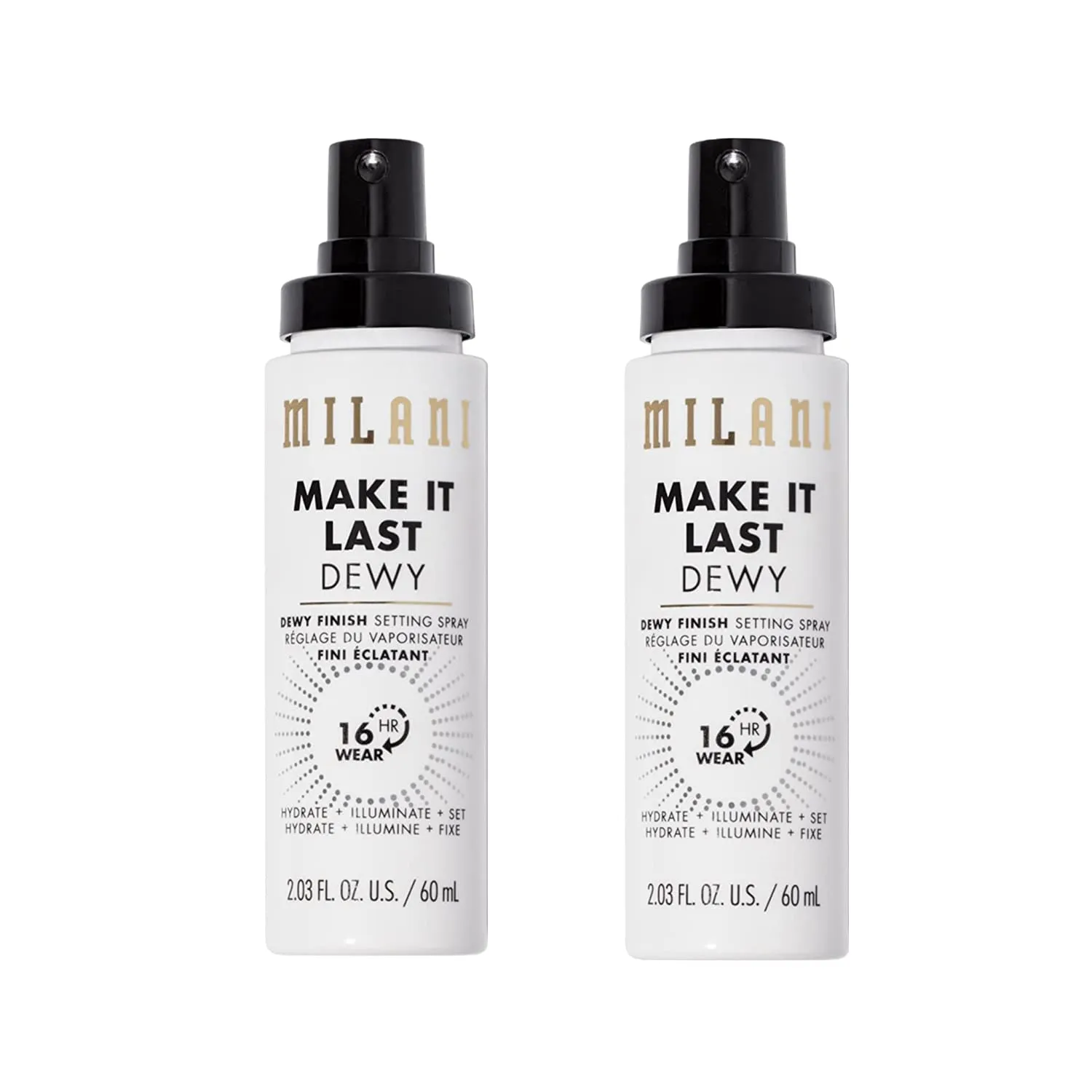 Make It Last Original - Natural Finish Setting Spray 3-In-1 Setting Spray and Primer- Prime   Correct   Set Makeup Finishing Spray and Primer - Long Lasting Makeup Primer and Spray 2.03 Fl. Oz
