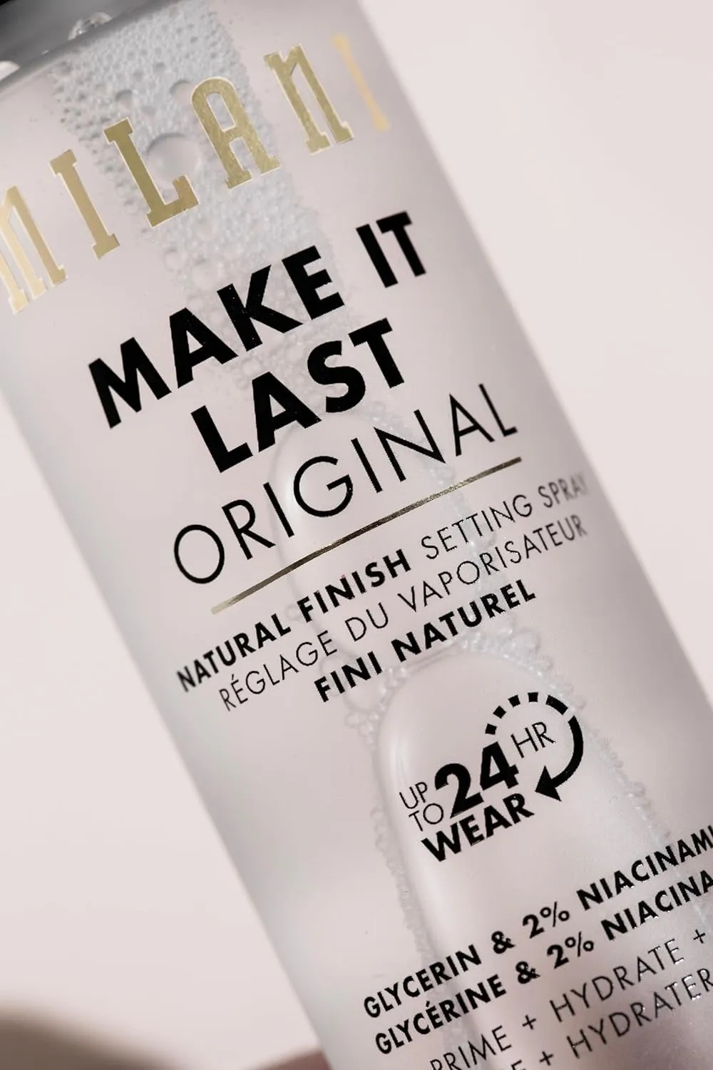 Make It Last Original - Natural Finish Setting Spray 3-In-1 Setting Spray and Primer- Prime   Correct   Set Makeup Finishing Spray and Primer - Long Lasting Makeup Primer and Spray 2.03 Fl. Oz
