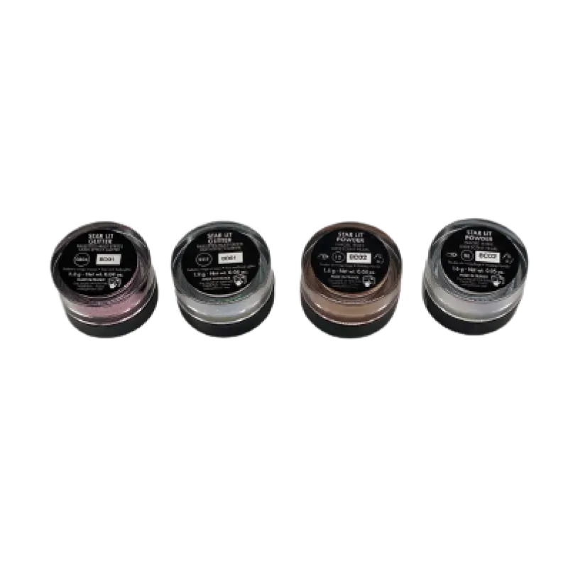 Make Up For Ever Glitter Dust Set 2 Star Lit Powder/2 Star Lit Glitter