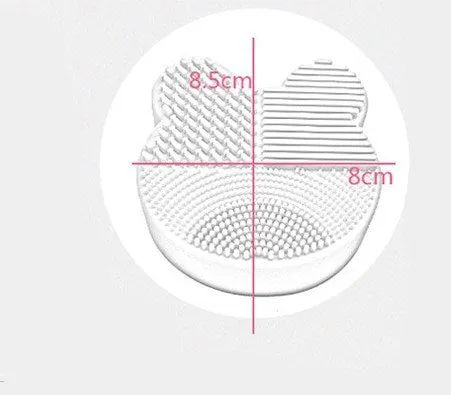 Makeup brush cleaning box