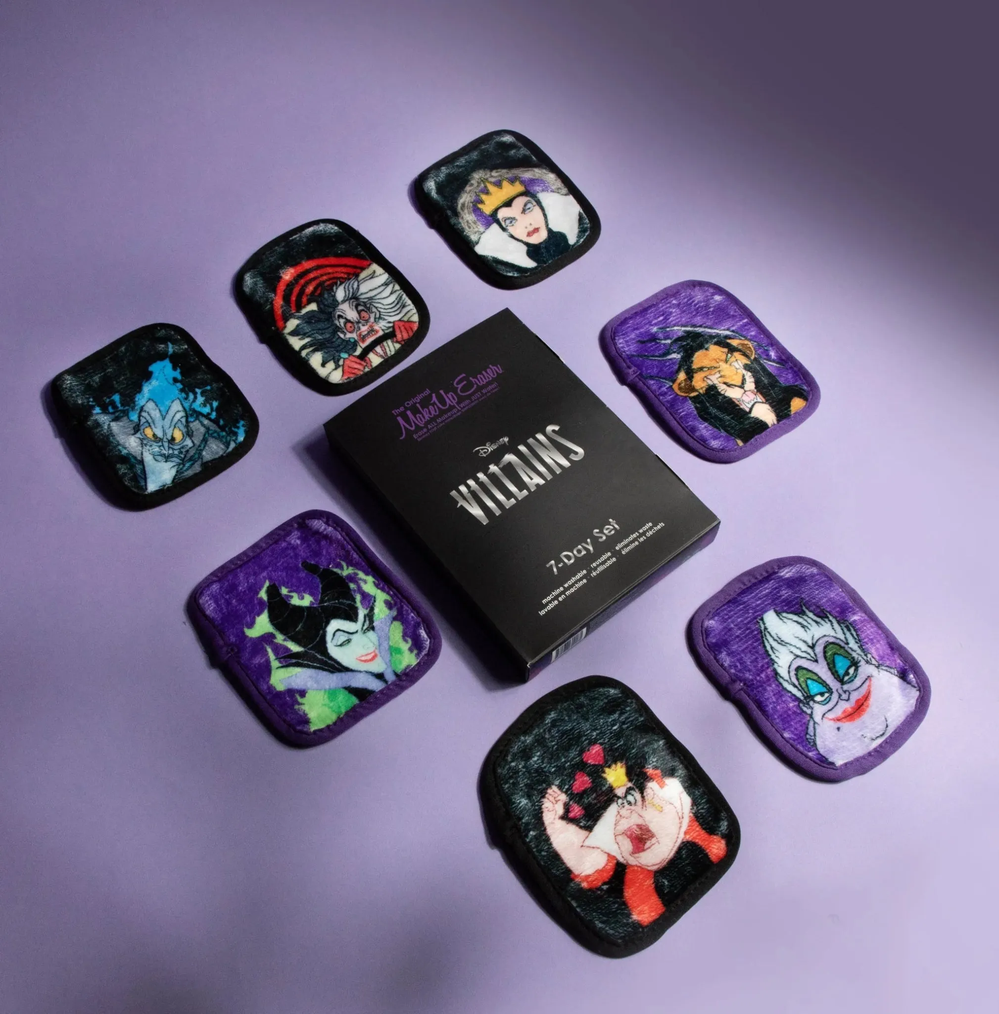 Makeup Eraser Disney Villains 7-Day Set