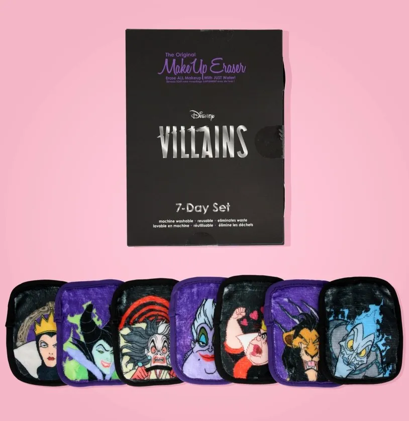 Makeup Eraser Disney Villains 7-Day Set