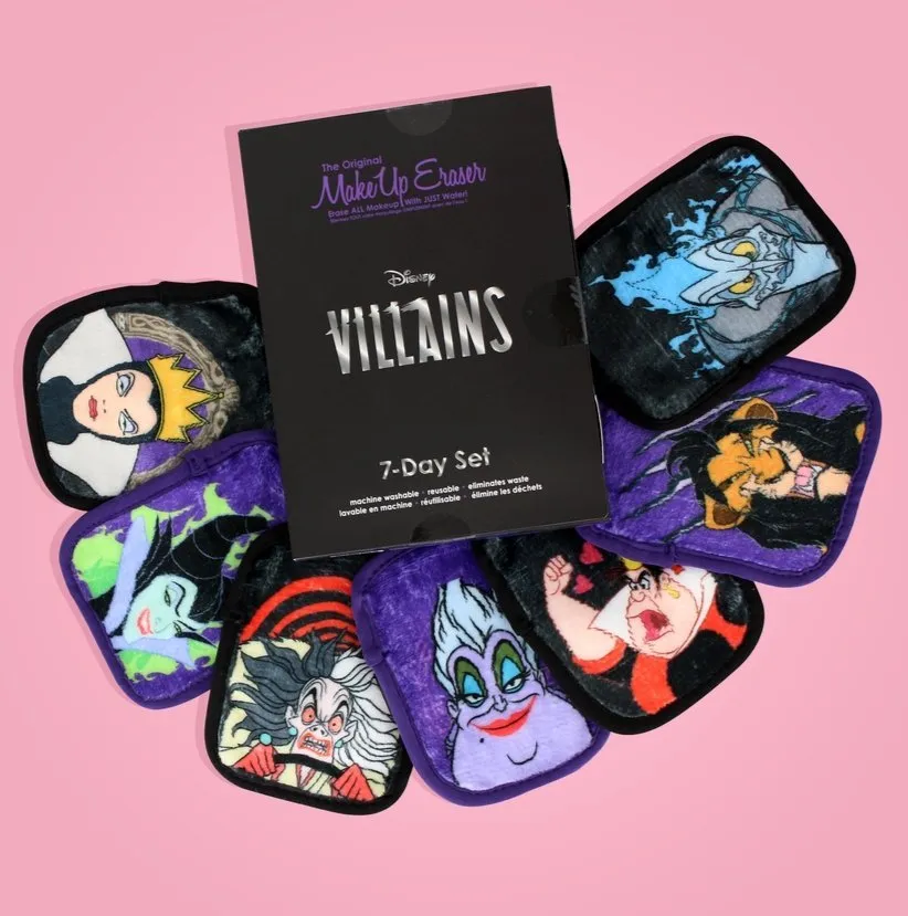 Makeup Eraser Disney Villains 7-Day Set