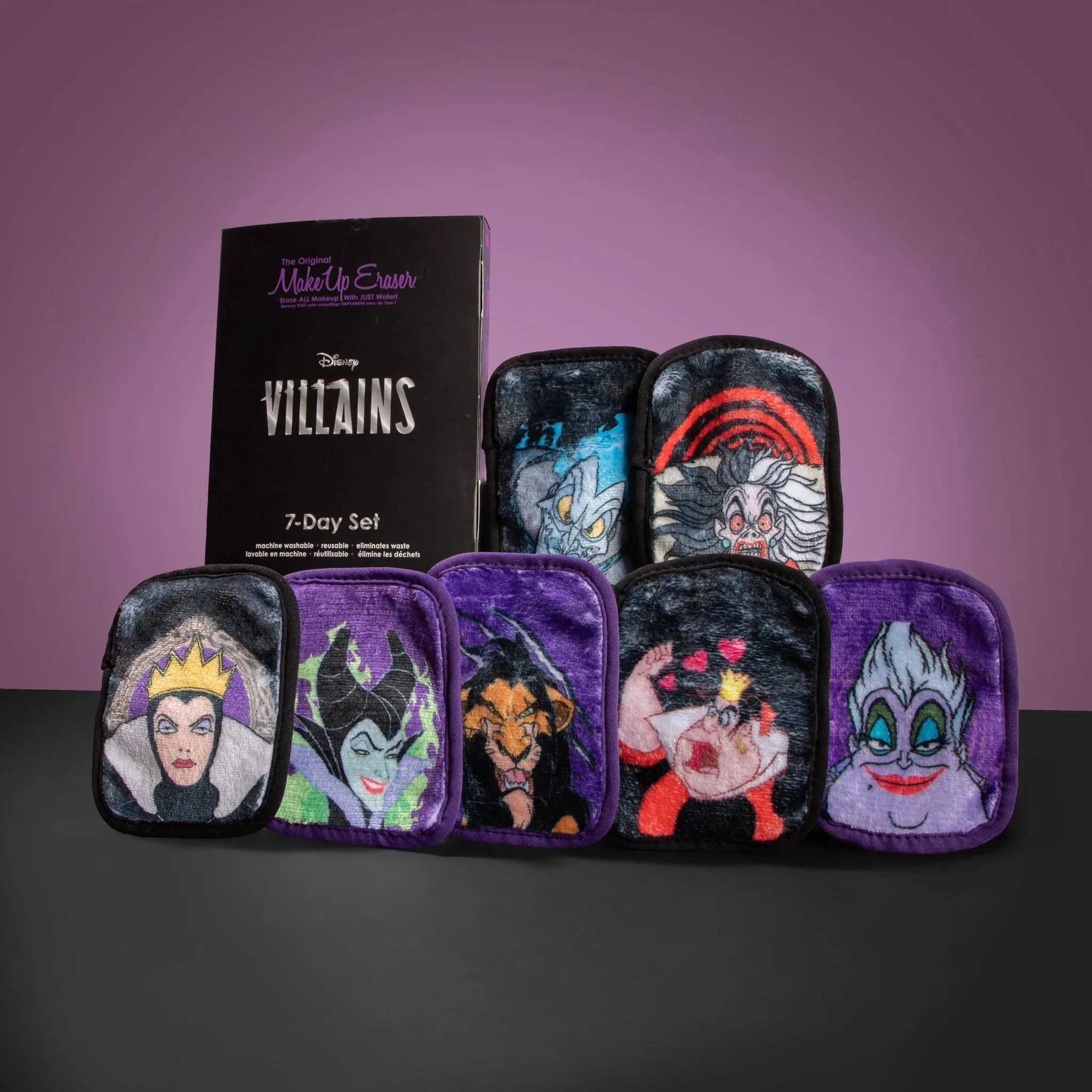 Makeup Eraser Disney Villains 7-Day Set