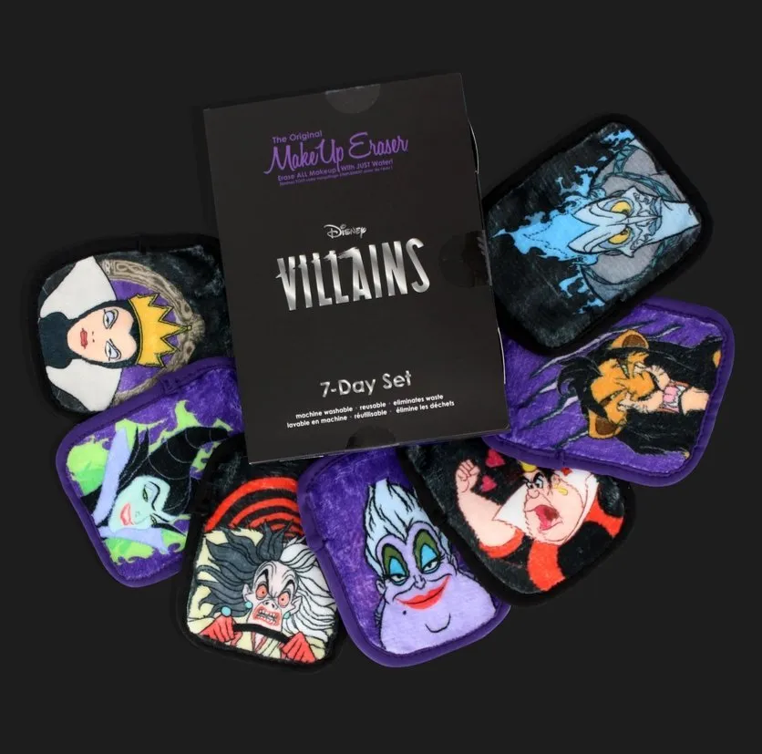 Makeup Eraser Disney Villains 7-Day Set
