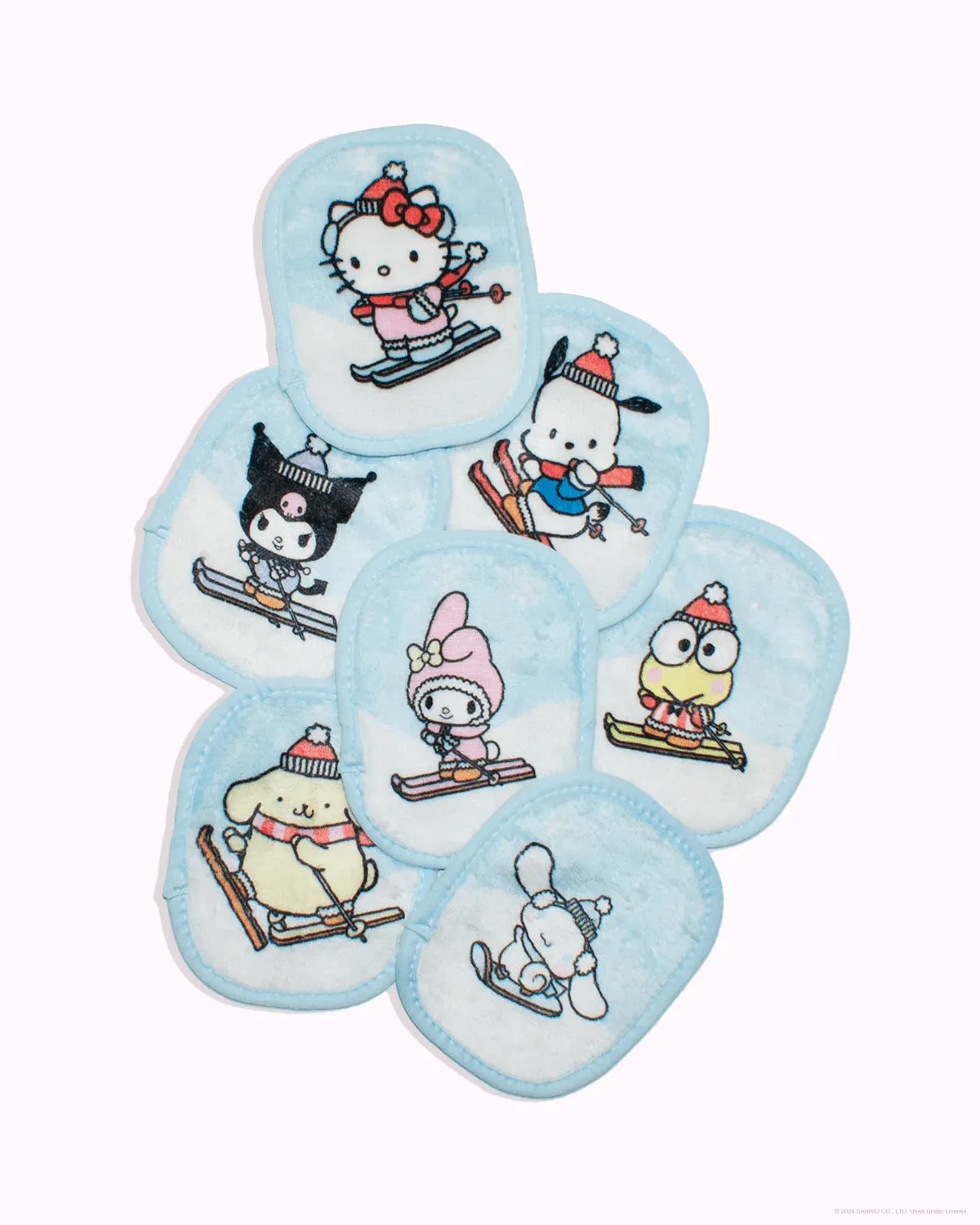 Makeup Eraser Hello Kitty & Friends Aspen Vacation 7-Day Set © Sanrio