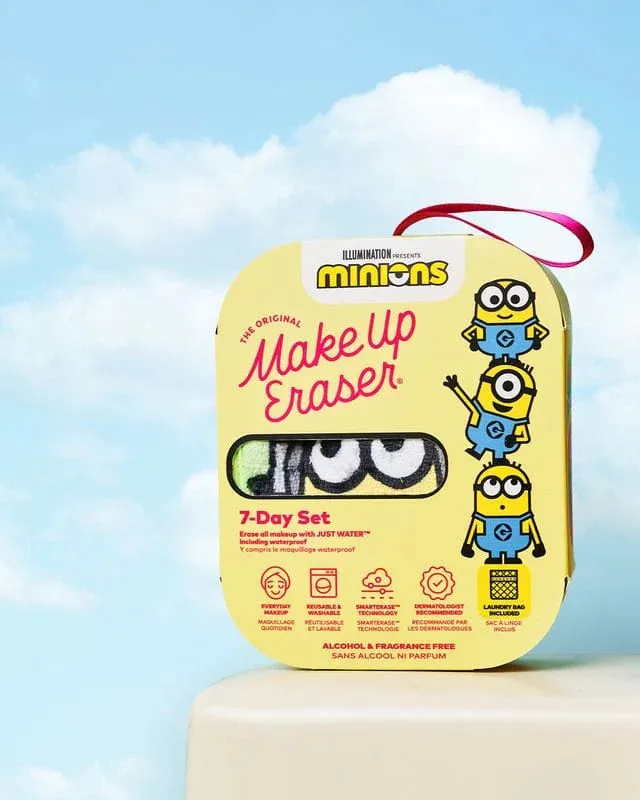 Makeup Eraser Minions 7-Day Set