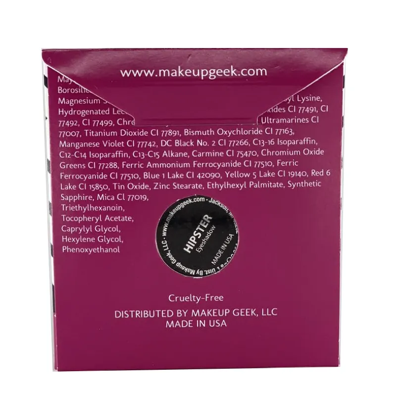 Makeup Geek Pressed Eyeshadow Pan - Hipster