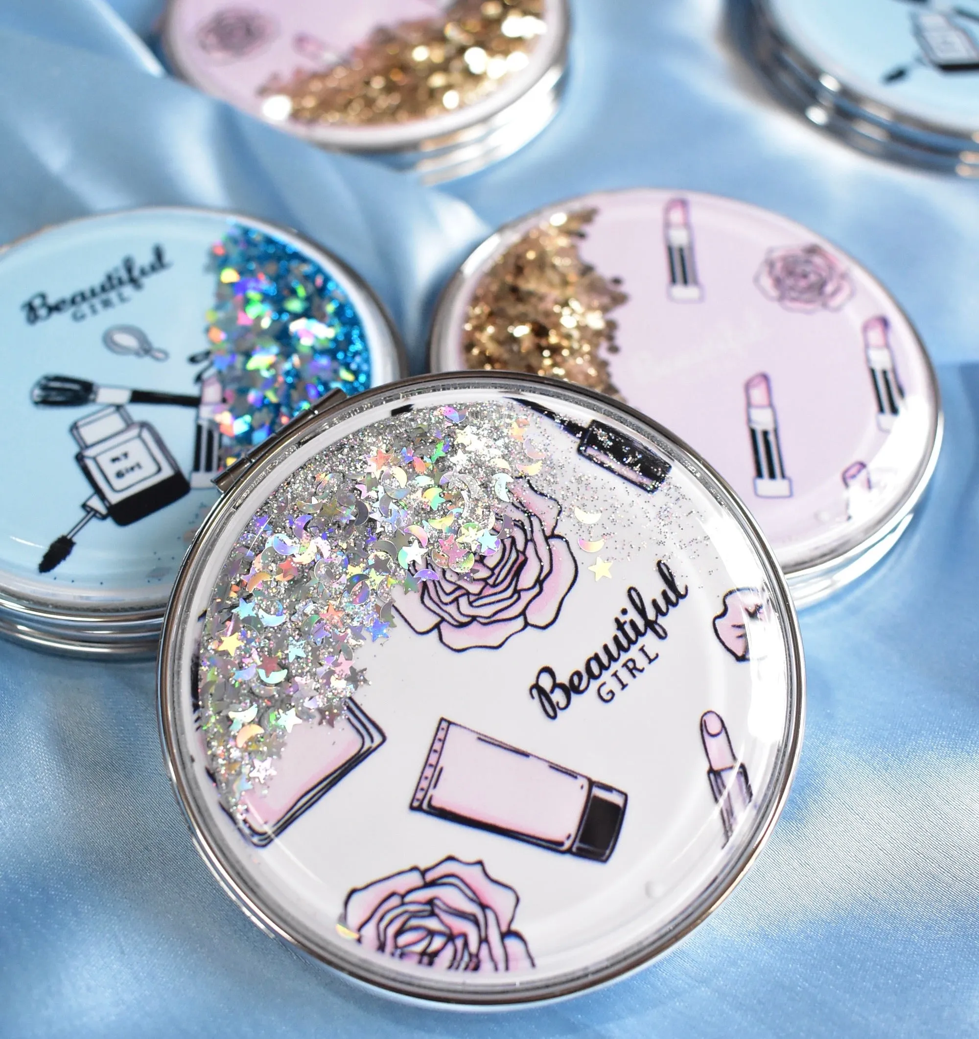 Makeup Lover Shimmer Pocket Mirrors