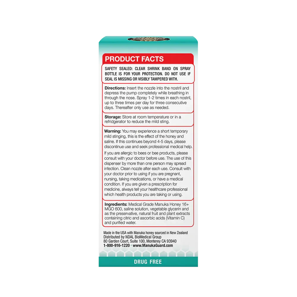 Manuka Honey Immune Guard Nasal Spray