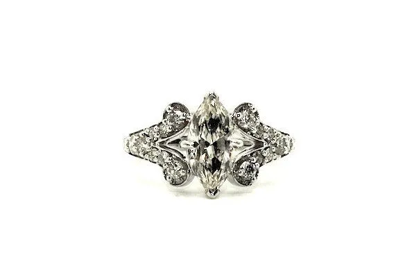 Marquee Dress Diamond Ring AD No. 0445