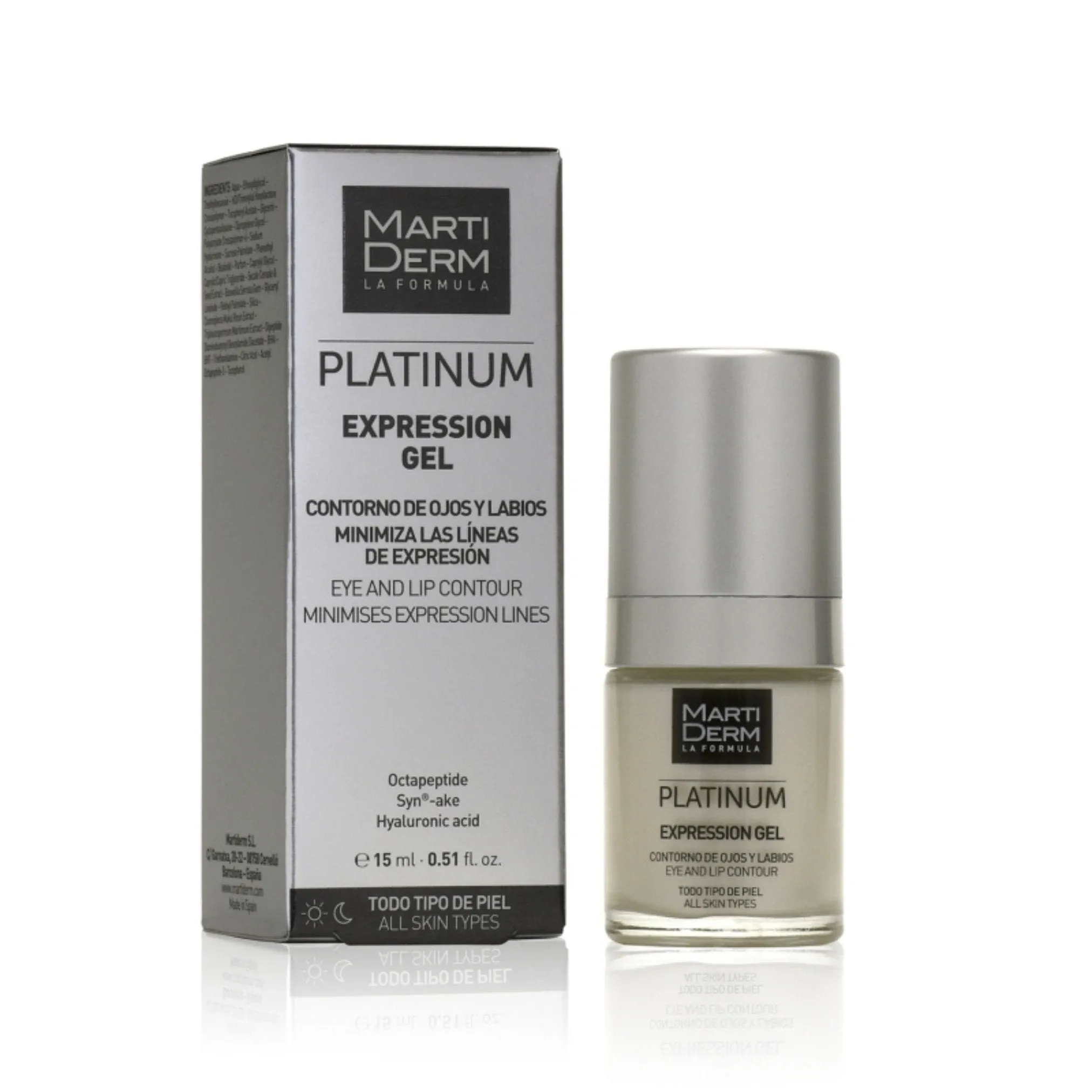 Martiderm Platinum Expression Gel Eyes and Lips Contour 15ml