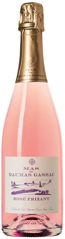 Mas de Daumas Gassac Rosé Frizant, Famille Guibert, Haute Valleé du Gassac 2022