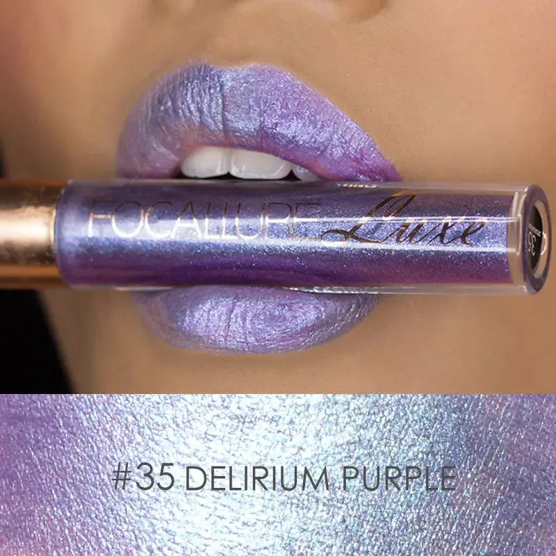 Matte Liquid Lipstick - Waterproof, Long-Lasting, Lightweight Lip Gloss