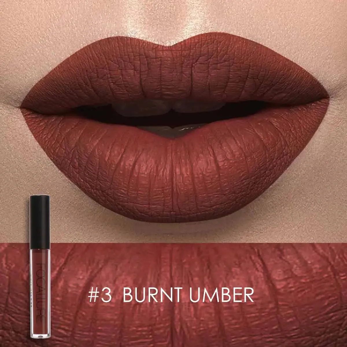 Matte Liquid Lipstick - Waterproof, Long-Lasting, Lightweight Lip Gloss