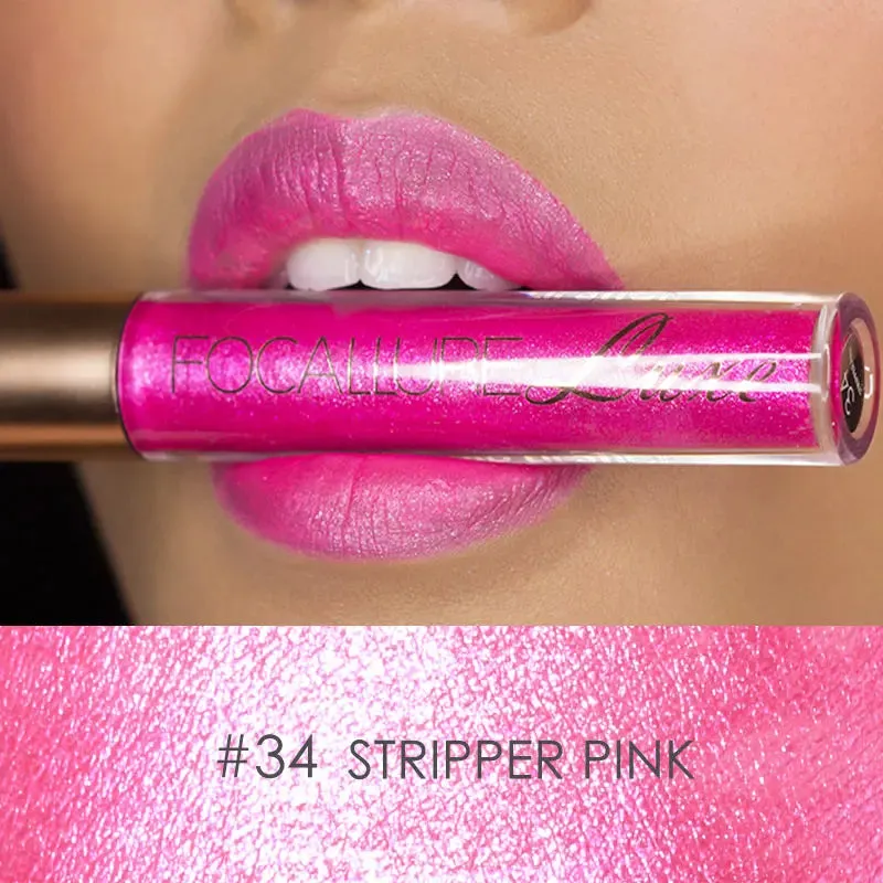 Matte Liquid Lipstick - Waterproof, Long-Lasting, Lightweight Lip Gloss
