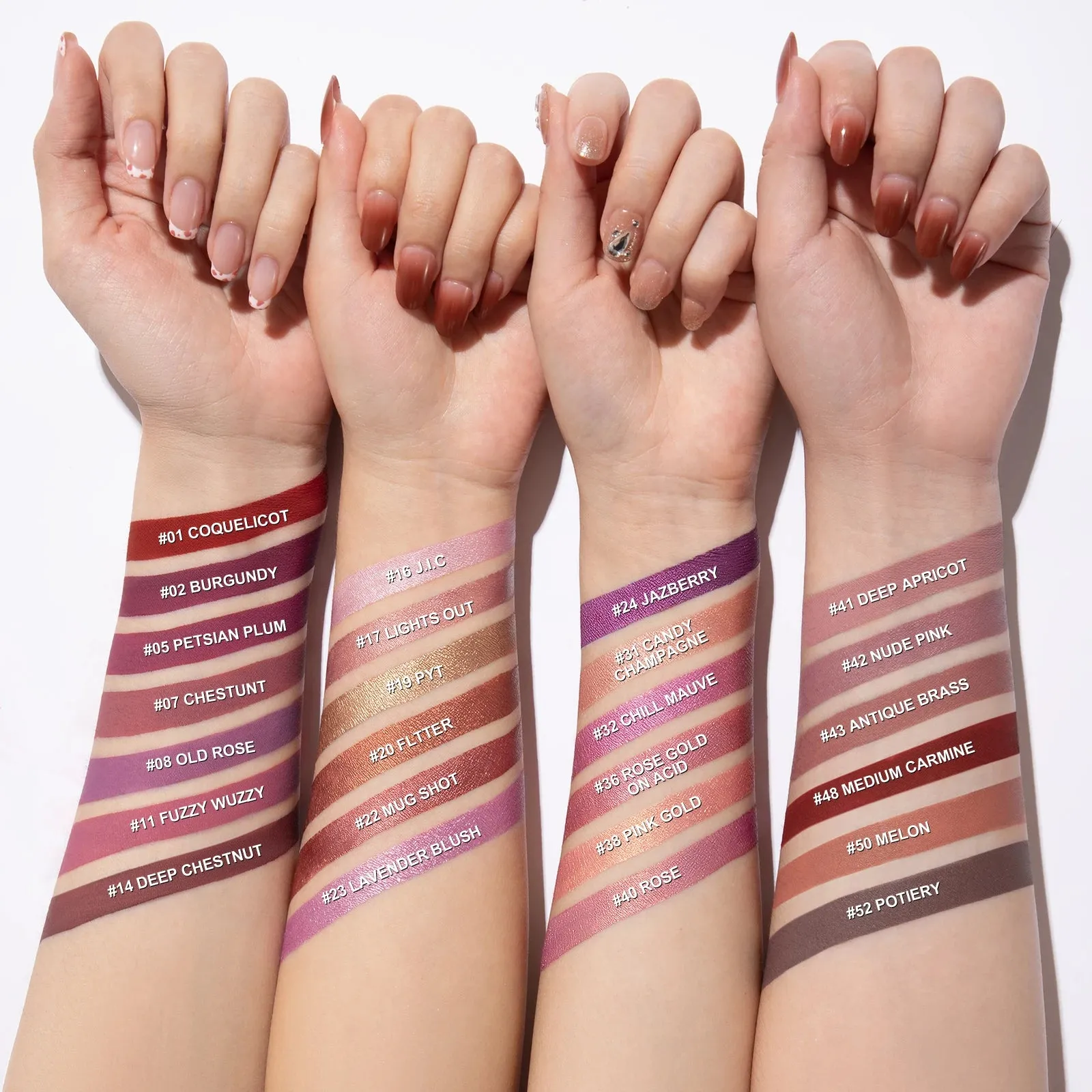 Matte Liquid Lipstick - Waterproof, Long-Lasting, Lightweight Lip Gloss