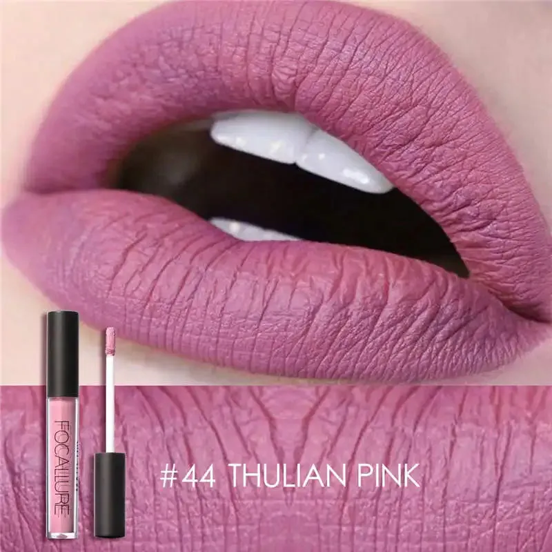 Matte Liquid Lipstick - Waterproof, Long-Lasting, Lightweight Lip Gloss