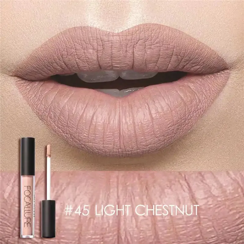 Matte Liquid Lipstick - Waterproof, Long-Lasting, Lightweight Lip Gloss