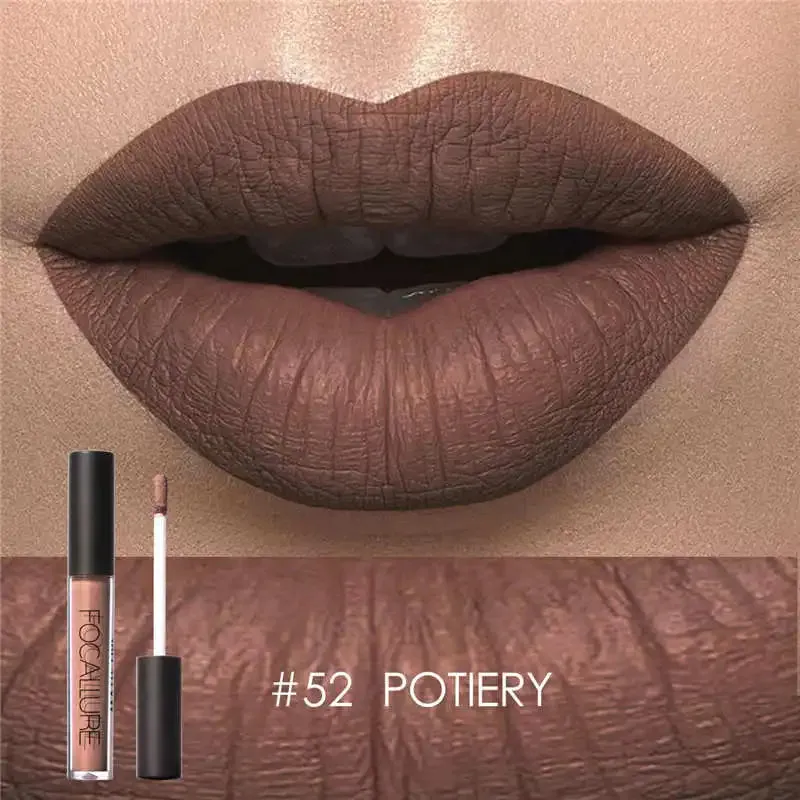 Matte Liquid Lipstick - Waterproof, Long-Lasting, Lightweight Lip Gloss