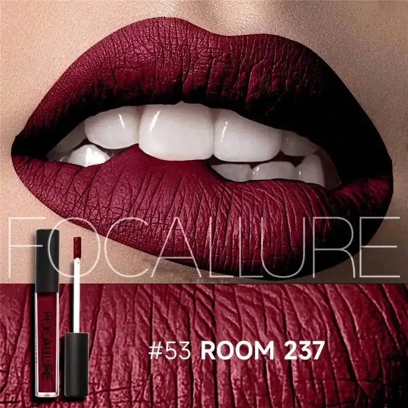 Matte Liquid Lipstick - Waterproof, Long-Lasting, Lightweight Lip Gloss