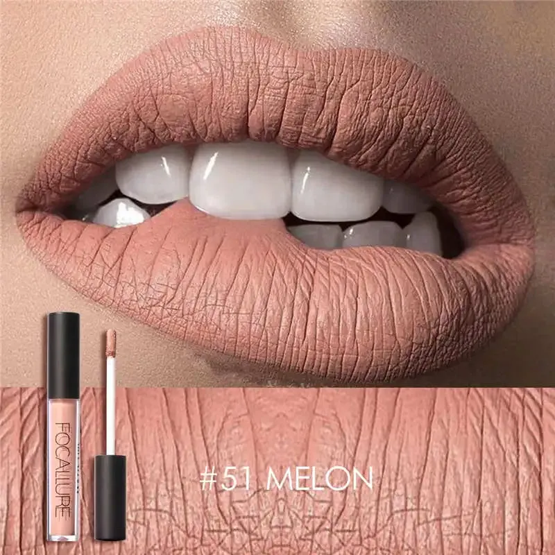 Matte Liquid Lipstick - Waterproof, Long-Lasting, Lightweight Lip Gloss