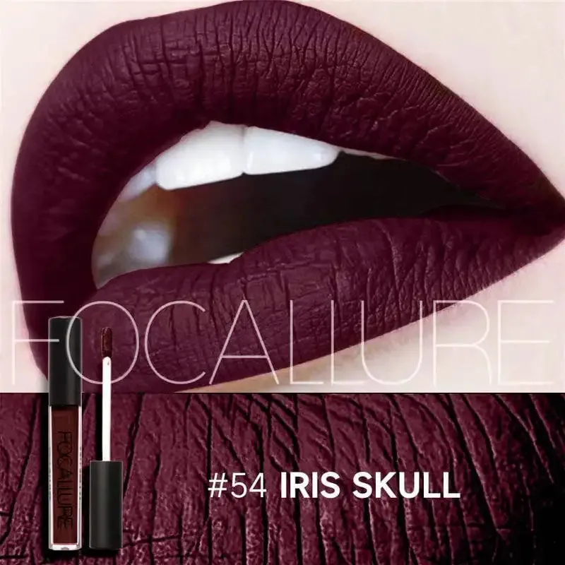 Matte Liquid Lipstick - Waterproof, Long-Lasting, Lightweight Lip Gloss