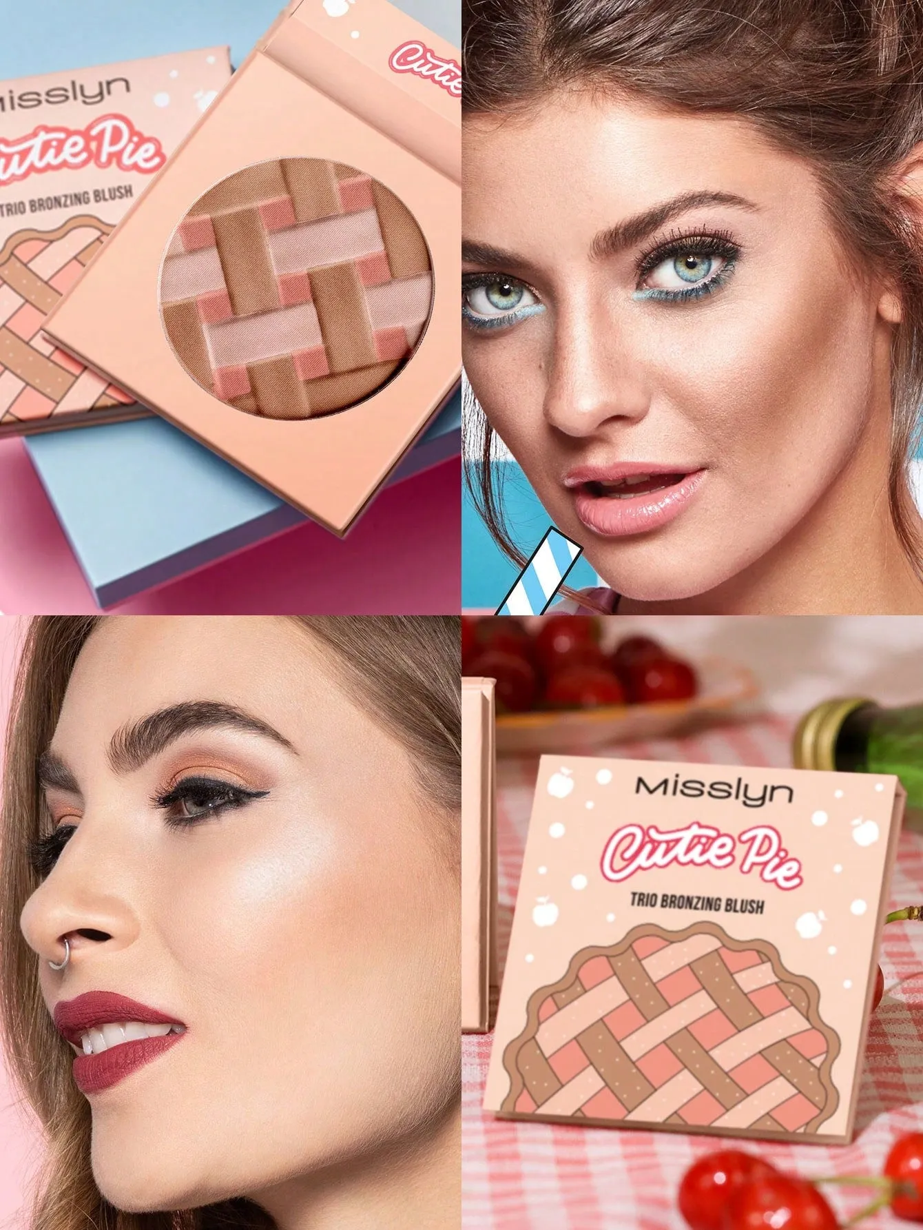 Matte Natural Glow Blushing Powder