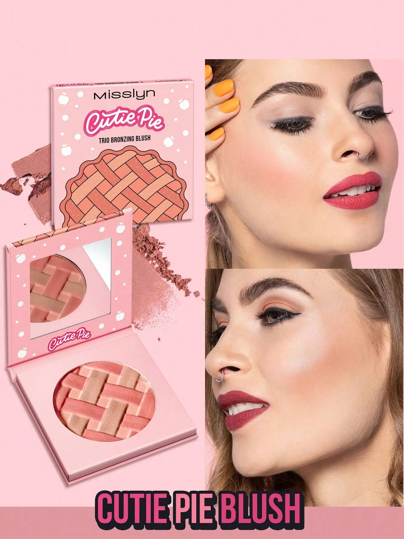 Matte Natural Glow Blushing Powder