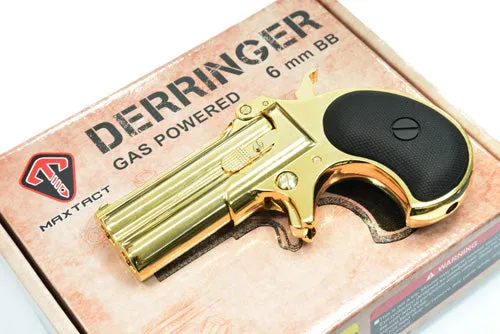 MAXTACT DERRINGER FULL METAL GAS GUN (GOLD)