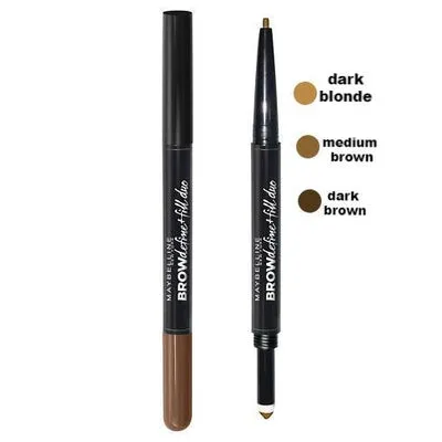 Maybelline eyestudio brow satin define fill duo